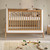 Gaia Baby Hera Studio Edit 2 Piece Room Set - White/Oak
