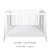 Gaia Baby Hera Studio Edit 2 Piece Room Set - White