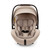 Nuna Mixx Next + Arra Flex & Base Curv Travel System Bundle - Biscotti
