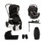 Nuna Triv LX + Arra Flex & Base Curv Travel System Bundle - Caviar