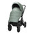 Noordi Fjordi V2 Leather 2-in-1 Pram - Sage