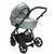 Noordi Fjordi V2 Leather 2-in-1 Pram - Sage