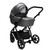 Noordi Fjordi V2 Leather 2-in-1 Pram - Shadow Grey