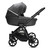 Noordi Fjordi V2 Leather 2-in-1 Pram - Shadow Grey