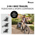 Hauck Bike N Walk Duo - Light Grey