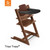 Stokke® Tripp Trapp® Highchair + Baby Set & Tray - Warm Brown