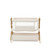 Obaby Cloud Bedside Crib - Oatmeal