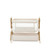 Obaby Cloud Bedside Crib - Oatmeal