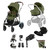Cybex e-Gazelle S Taupe Luxury Cloud G Bundle - Moss Green