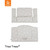Stokke® Tripp Trapp® Highchair + Cushion & Baby Set - Vanilla White