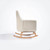 Tutti Bambini Oscar Luxe Rocking Chair & Footstool - Teddy Sage