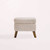 Tutti Bambini Harper Wingback Rocking Chair & Footstool - Teddy Mushroom