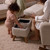 Tutti Bambini Harper Wingback Rocking Chair & Footstool - Teddy Mushroom