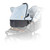 Out N About Nipper Double V6 Plus Newborn and Toddler Bundle - Rocksalt Grey