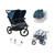Out N About Nipper Double V6 Plus Twin Bundle - Highland Blue