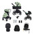 Ickle Bubba Altima Nimbus Travel System - Sage Green