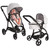 Roma egg® Dolls Pram - Houndstooth Silver