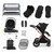 Ickle Bubba Stomp Luxe Nimbus Travel & Home Bundle - Bronze/Midnight/Black