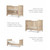 Mamas & Papas Atlas Convertible Cot - Light Oak