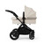 Ickle Bubba Stomp Luxe Nimbus Travel System - Black/Stone/Black