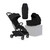 Silver Cross Nia Stroller with Carrycot & FREE Footmuff - Onyx
