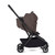 Silver Cross Nia Stroller with Carrycot - Chocolate