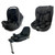 My Babiie MBCS05 Complete Rotating Family Car Seat Set with Base - Black
