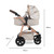 Cosatto Wow 3-in-1 Dolls Pram Travel System Bundle - Whisper