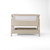 Tutti Bambini Cozee Air 2 Bedside Crib - Soft Walnut / Cocoa
