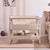 Tutti Bambini Cozee Air 2 Bedside Crib - Soft Walnut / Cocoa
