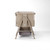 Tutti Bambini Cozee Sense Bedside Crib - Soft Walnut / Cocoa