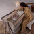 Tutti Bambini Cozee Sense Bedside Crib - Soft Walnut / Cocoa