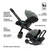 Doona X Infant Car Seat Stroller - Slate Green