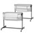 Kinderkraft Nestee Up 2 Bedside Crib - Full Light Grey