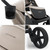 Kinderkraft Nubi 3 Stroller - Sand Beige