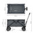 Kinderkraft Rollster Wagon - Anthracite