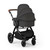 Ickle Bubba Stomp Luxe Cabriofix i-Size Travel System - Black/Charcoal Grey/Tan