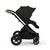 Ickle Bubba Stomp Luxe Cabriofix i-Size Travel System - Black/Midnight/Tan