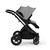 Ickle Bubba Stomp Luxe Cabriofix i-Size Travel System - Black/Pearl Grey/Black