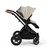 Ickle Bubba Stomp Luxe Cabriofix i-Size Travel System - Black/Stone/Tan
