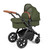Ickle Bubba Stomp Luxe Cabriofix i-Size Travel System - Black/Woodland/Tan