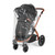 Ickle Bubba Stomp Luxe Cabriofix i-Size Travel System - Bronze/Midnight/Tan