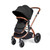 Ickle Bubba Stomp Luxe Cabriofix i-Size Travel System - Bronze/Midnight/Tan