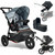 Out N About Nipper V6 Switch Newborn Bundle - Rocksalt Grey
