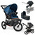 Out N About Nipper V6 Plus Switch Newborn Bundle - Highland Blue