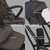 Silver Cross Nia Cloud T Travel System with Accessories - Chocolate
