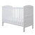 Ickle Bubba Coleby Mini Cot Bed & Premium Sprung Mattress - White