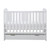 Ickle Bubba Coleby Mini Cot Bed, Under Drawer & All Seasons Premium Pocket Sprung Mattress - White