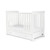 Ickle Bubba Snowdon 4 in 1 Mini Cot Bed and Premium Sprung Mattress - White