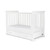 Ickle Bubba Snowdon 4 in 1 Mini Cot Bed and All Seasons Premium Pocket Sprung Mattress  - White